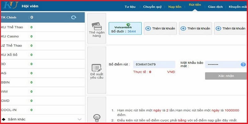 Rút tiền Kubet: Hướng dẫn dành cho người mới tham gia 5 Các phương thức rút tiền được sử dụng